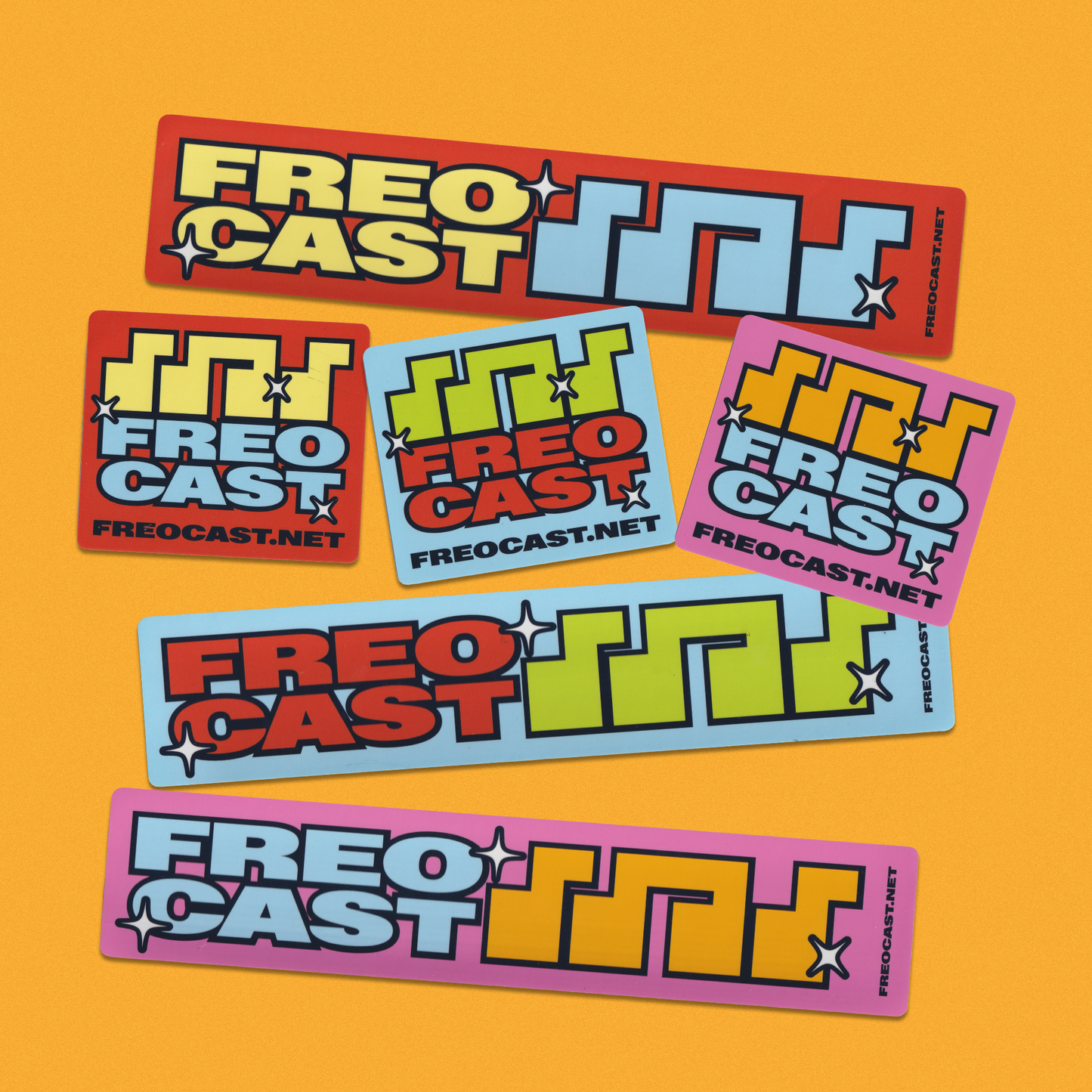 Freocast Stickers